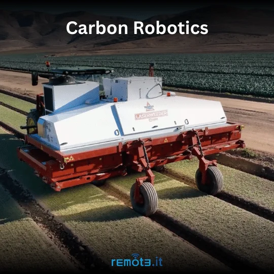 Learn how Carbon Robotics high-end LaserWeed empowers farmers to kill weeds rain or shine with the assurance of a 24/7 reliable Remote Control and Support solution.