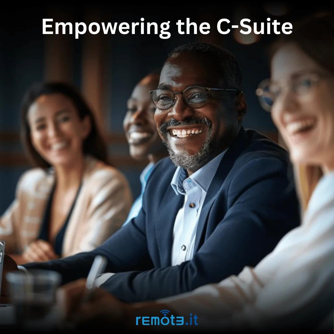 Discover how Remote.It addresses executive challenges in network management and security, streamlining operations, and enhancing efficiency for the C-suite.
