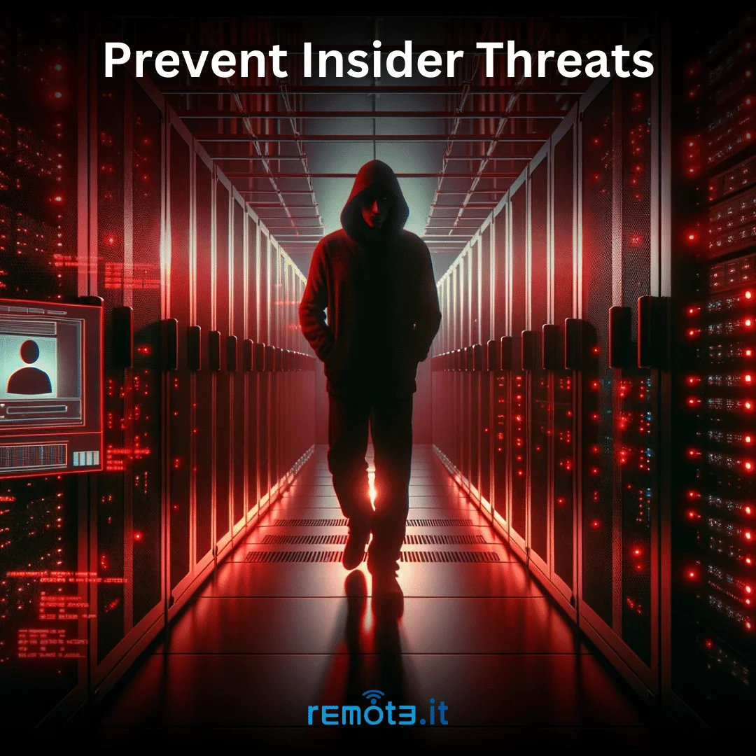 Uncover how Remote.it's ZTNA solution protects against insider threats by ensuring secure, least-privileged access in any network environment.