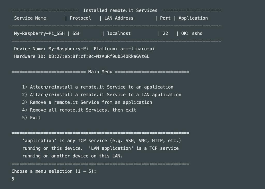 remote.it services