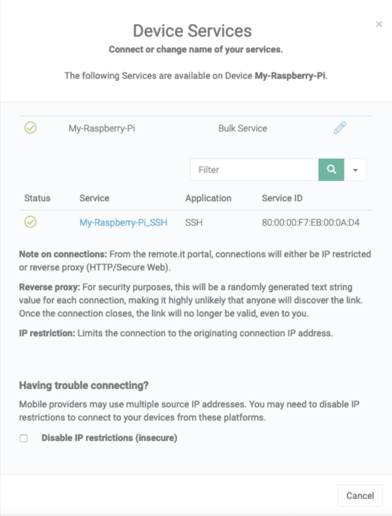 device services
